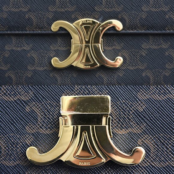 CELINE Brown 2C Shoulder Bag - Picture 6 of 10